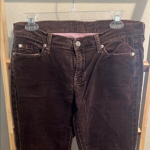 7 For All Mankind Women's Boot Cut Jeans - Dark Brown